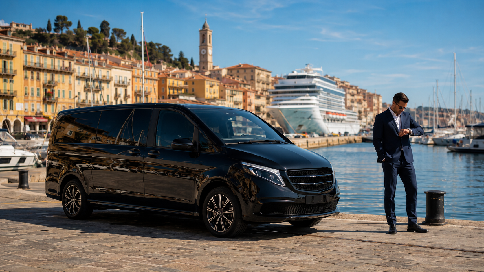 Chauffeur privé DC Driving sur la Côte d'Azur